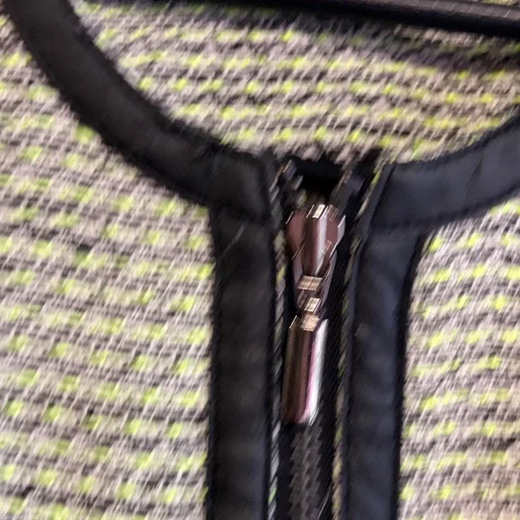 Alfani Green and Black Textured Blazer - Picture 5 of 6